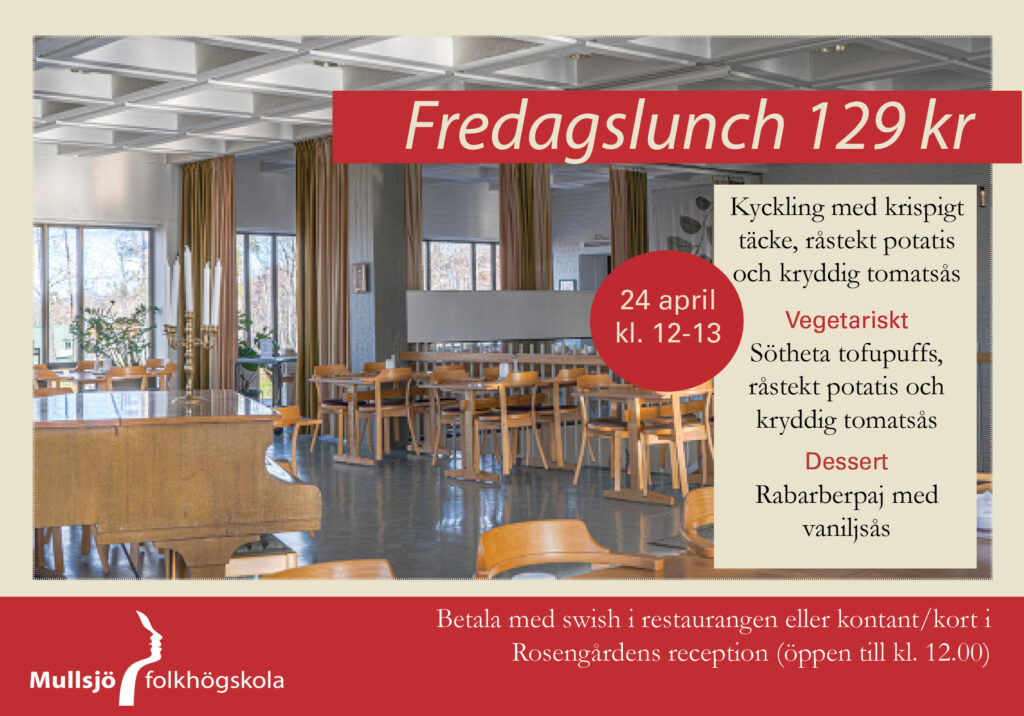 Veckans fredagslunch