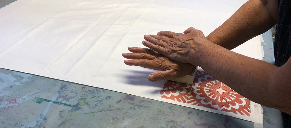 Trycka på textil, grundkurs