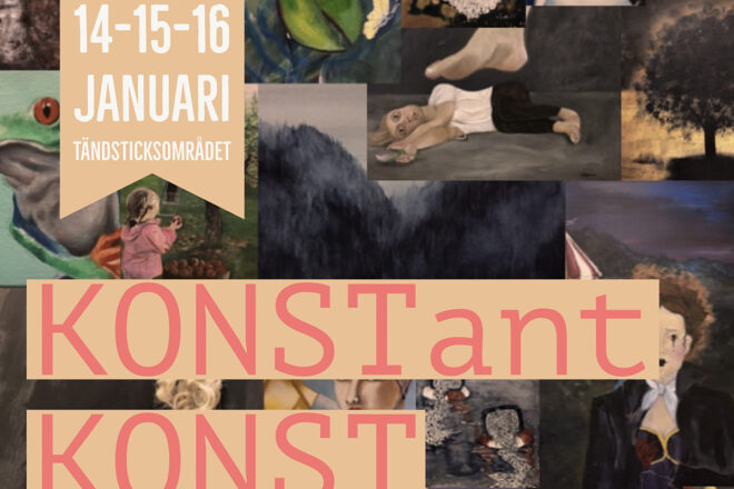 Bildskolan ställer ut 14-16 januari!