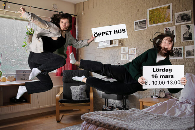 Öppet hus lördag 16 mars